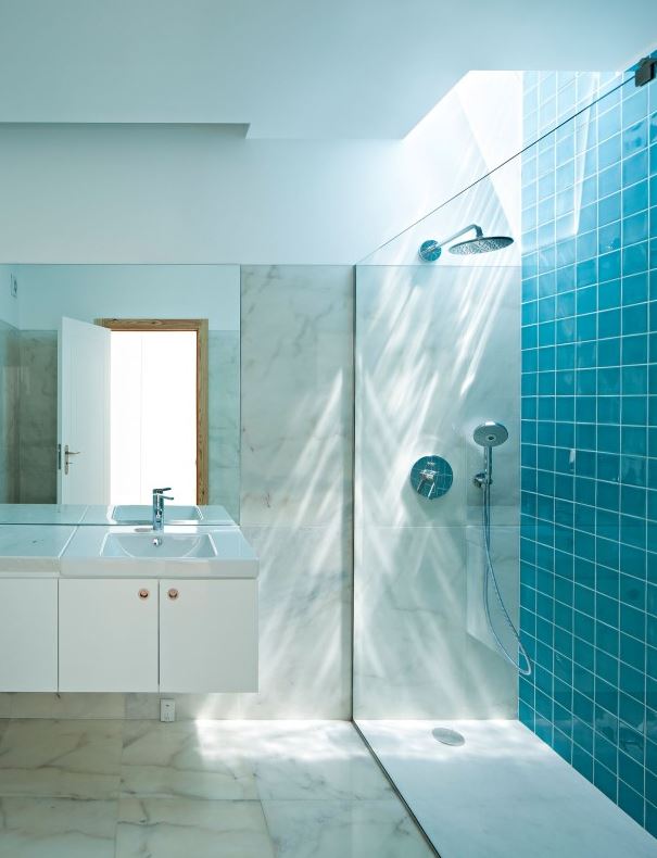 Dream in Blue Shower