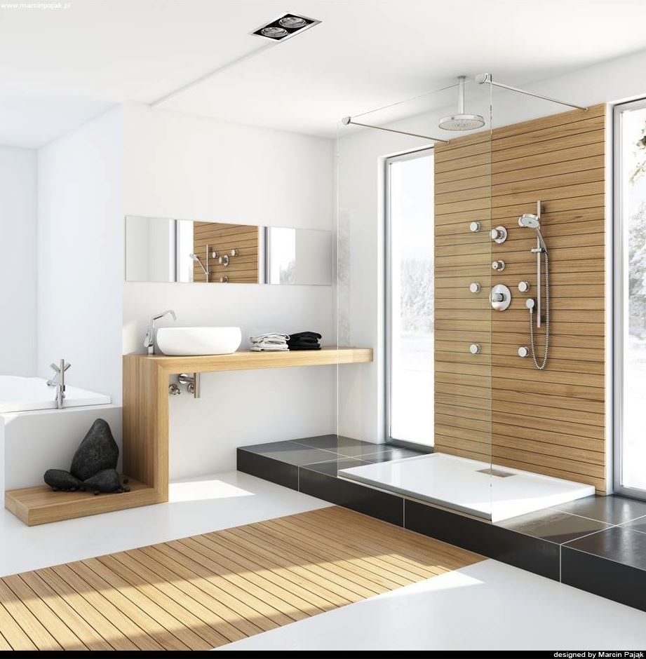 Spa Style Walk in Shower