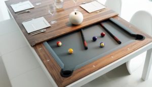 Dining And Pool Table