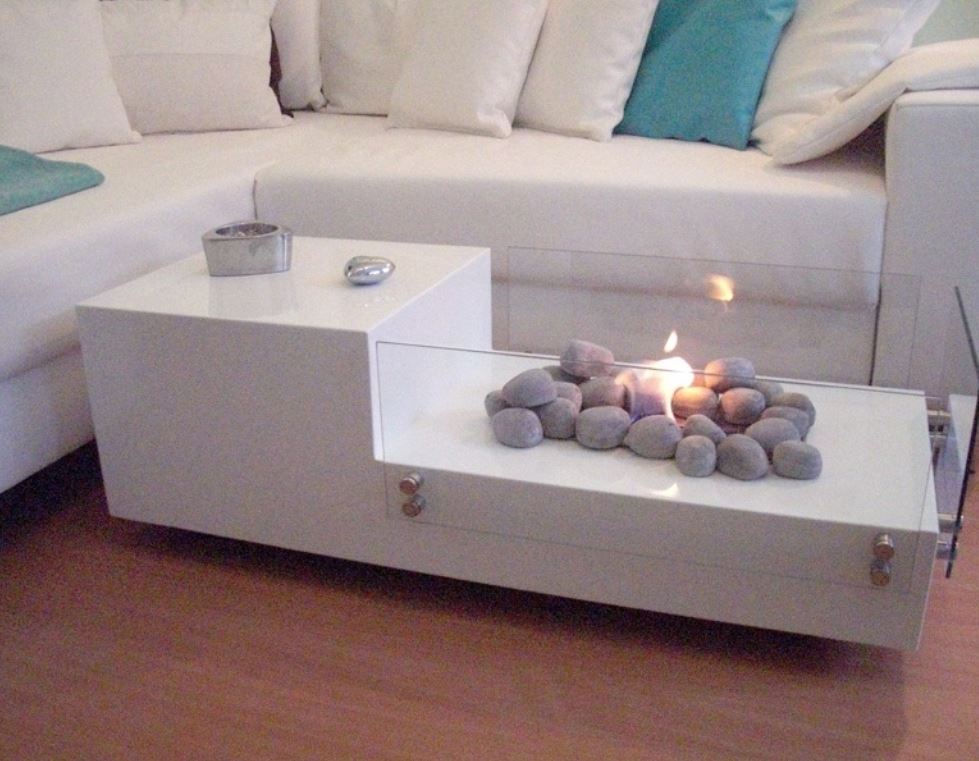 Fire Pit Coffee Table